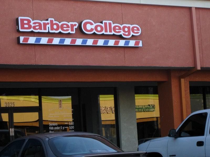 My West Sacramento Photo of the Day Moler Barber College in West